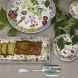 Прямоугольный сервировочный поднос MILLEFLEURS 36 x 15.5 см GIEN 1643CPCA01