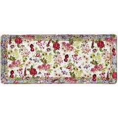 Прямоугольный сервировочный поднос MILLEFLEURS 36 x 15.5 см GIEN 1643CPCA01