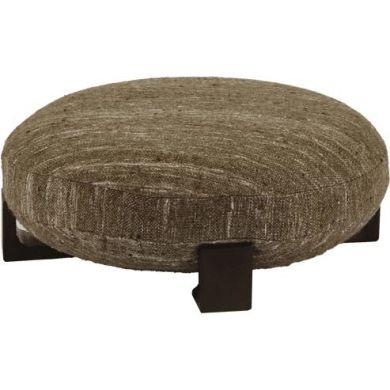 Пуф манговое дерево/шерсть 80&times;30 см, коричневый MILENA POMAX 41316-BRO-15