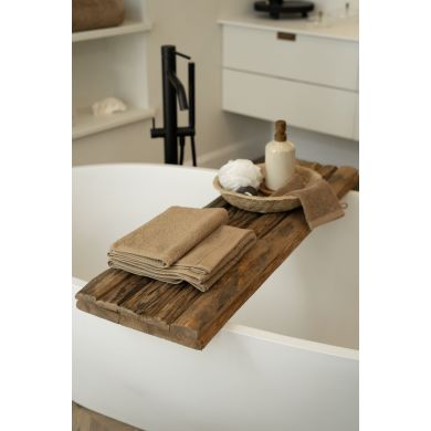 Полотенце для рук DELUX 30x50см, бежевое. Tiseco 3510SAND