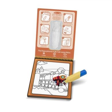 Водная раскраска с ручкой "Транспорт" Melissa & Doug SM93200/6074877