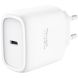 Зарядний пристрій мережевий Trust Maxo 45Вт, GaN, USB-C PD/PPS, білий 25522_TRUST