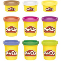 9 баночек с массой для лепки Play-Doh F7369