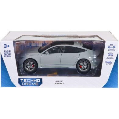 Автомодель AUDI RS7 SPORTBACK (серый, 1:24) TechnoDrive KM07222