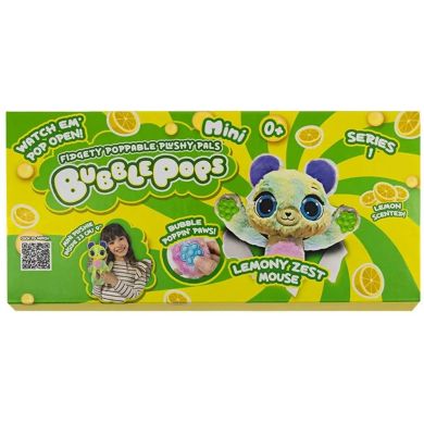 Bubble Pops М&rsquo;яка іграшка міні Лимонне мишеня, 2312005/3