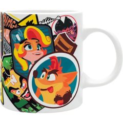 Чашка CRASH BANDICOOT Sticker Crash (Креш Бандикут) 320 мл ABYstyle ABYMUG858