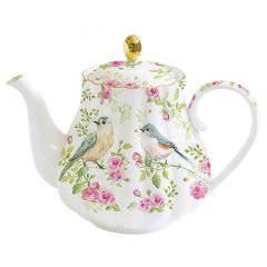 Чайник 800 мл из фарфора SPRING TIME POZZI MILANO M006R1283SPRI