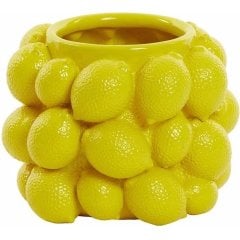 Декоративная ваза &Oslash;17,5x14 cm LEMON желтая Light&Living 7756662