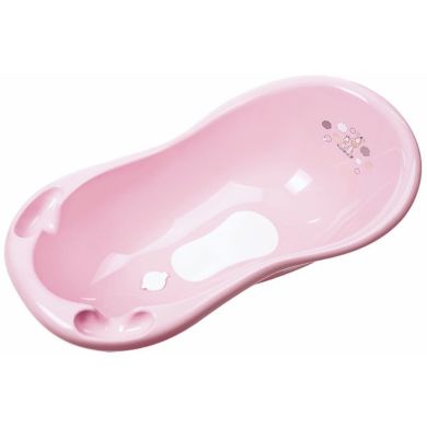 Детская ванна Зебра, 100 см, светло-розовая Maltex 675341, Розовый