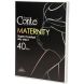 Еластичні шовковисті колготки для майбутніх мам Maternity 40 р 4 бежеві CE MATERNITY