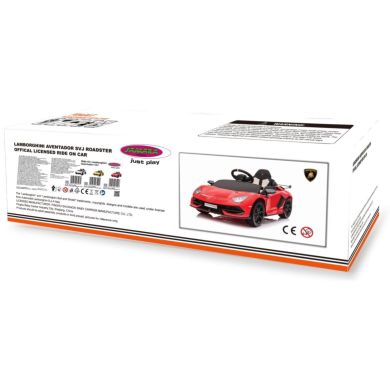 Електромобіль Lamborghini Aventador SVJ, червоний, 12В, 2.4МГц 460688
