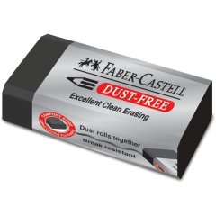 Гумка Faber-Castell Dust-Free вініловий чорний 187171
