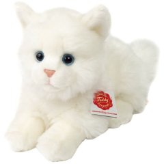 Іграшка м'яка Кішка британська короткошерста біла 20 см Teddy Hermann 4004510906964