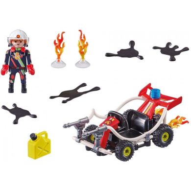 Игровой набор Playmobil Stunt Show огненный квадроцикл в коробке Playmobil 70554