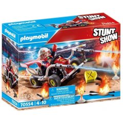Ігровий набір Playmobil Stunt Show вогняний квадроцикл у коробці Playmobil 70554