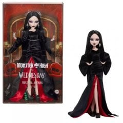 Коллекционная кукла Мортиция Аддамс, Monster High X Wednesday JLK99