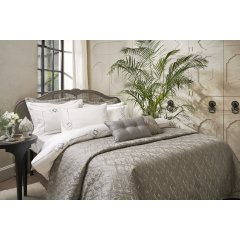 Комплект постельного белья EMILY WHITE-BEIGE, евроразмер PEPPERHOME EMILY 0103, евророзмір
