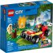 Конструктор LEGO City Fire Пожежа в лісі, 84 деталі 60247