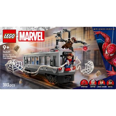 Конструктор Людина-Павук проти Дока Ока: Сцена в метро LEGO Super Heroes 76321