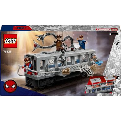Конструктор Людина-Павук проти Дока Ока: Сцена в метро LEGO Super Heroes 76321