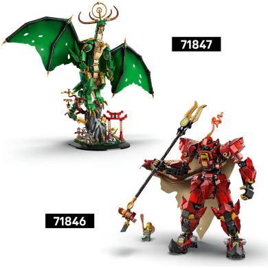 Конструктор Робот Вогняного Лицаря LEGO Ninjago 71846