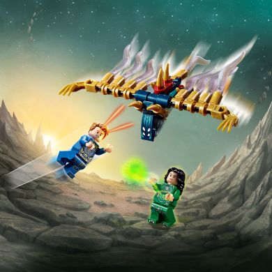 Конструктор Super Heroes Marvel Вечные перед лицом Аришема LEGO 76155