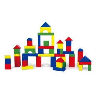 Конструктор Viga Toys Набір будівельних блоків, 50 елементів 59542