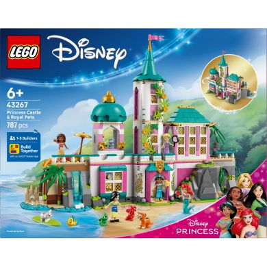 Конструктор Замок принцессы и королевские любимцы LEGO Disney Princess 43267
