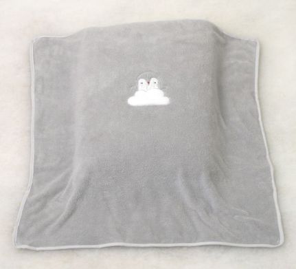 Одеяло детское для младенцев Amy серый 80529