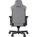 Крісло геймерське Anda Seat T-Pro 2 Grey/Black Size XL AD12XLLA-01-GB-F