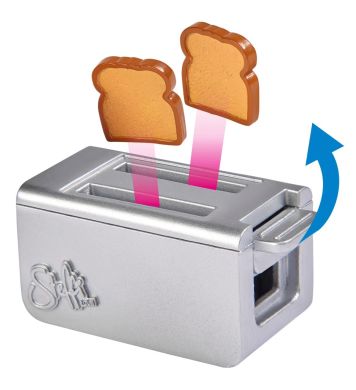 Лялька Simba Toys Штеффі «Готуємо сніданок» з тостером і набором посуду, з акс 29 см 5733461