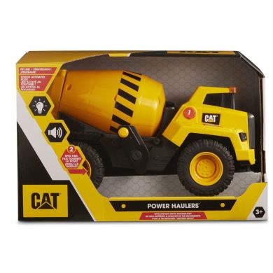 Машинка Toy State CAT Мощные машины Цементовоз со светом и звуком 30 см 82269