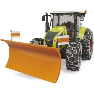 Машинка игрушечная. Трактор Claas Axion 950 для уборки снега 03018