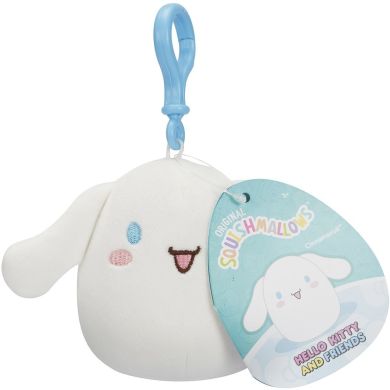 Мягкая игрушка на клипсе SQUISHMALLOWS серии Хелоу Китти СИННАМОРОЛЛ (9 см) SQSN00272