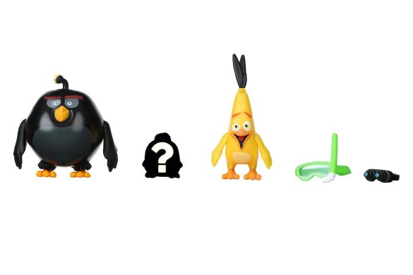 Набір колекційних фігурок Jazwares Angry Birds ANB Mission Flock Бомб та Чак ANB0008
