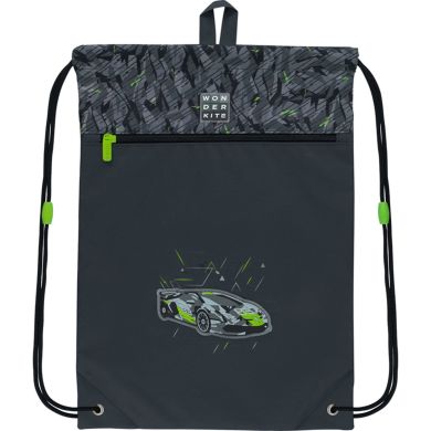 Набір рюкзак + пенал + сумка для взуття WK 583 Sport Car Kite SET_WK22-583S-4