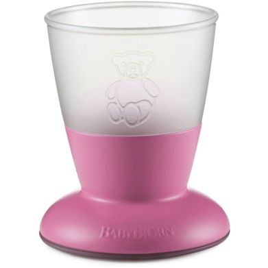 Набір з двох чашок Baby Bjorn рожевий і бузковий 72107, Різнокольоровий, 2