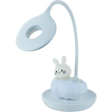 Настільна лампа LED з акумулятором Cloudy Зайчик, білий Kite K24-493-1-1, Білий