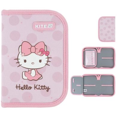 Пенал Kite 1 від., 1 відворот, без наповнення 621 Hello Kitty-1 HK26-621-1