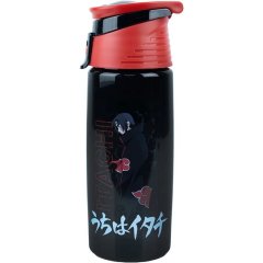 Пляшечка для води, 550 мл, Naruto Kite NR23-401, Чорний