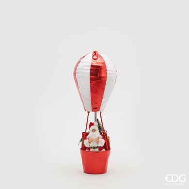 Воздушный шар EDG с Сантой красно/белый H60 EDG 682457,43