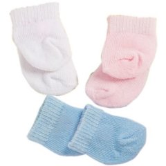 Носки для куклы, 3 пары, на игрушку высотой 28-35 см Heless 773