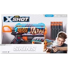 Быстрострельный бластер Skins Flux Beast Out (8 патронов), 36516L X-Shot 36516L