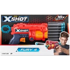 Скорострельный бластер EXCEL FURY 4 (16 патронов) Zuru 36377R