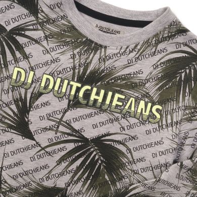 Свитшот DJ Dutchjeans серый для мальчиков р. 134 E38180-45