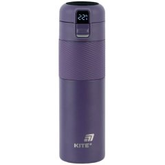 Термос с термодатчиком 450 мл, фиолетовый Kite K25-1227-3