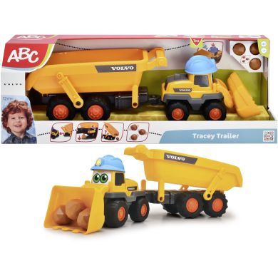 Трактор ABC Вольво Трейси, 65 см, 12 мес.+ DICKIE TOYS 4119007