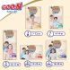 Трусики-підгузки японські GOO.N Premium Soft для дітей 9-14 кг (розмір 4(L), унісекс, 44 шт) Goo.N Premium Soft 863228 4902011862287