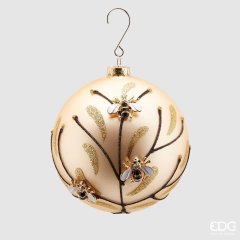 Елочная игрушка шар Lt.Gold EDG D12 682894,09