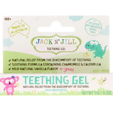 Знеболюючий гель для ясен Jack N 'Jill від 4 місяців 15 мл JNJ Teething Gel